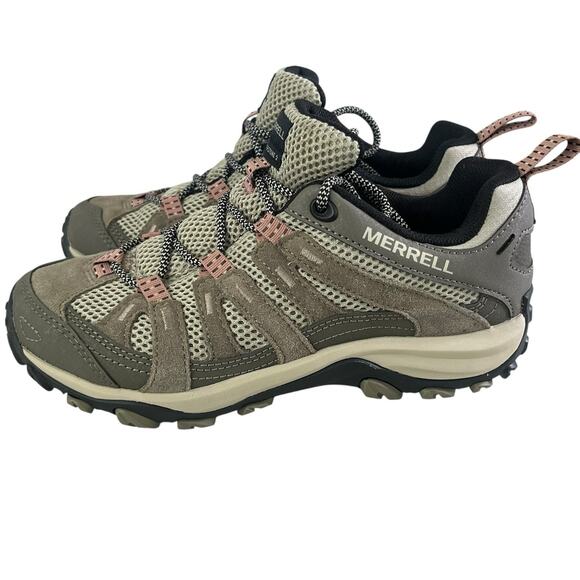 Merrell Women's Alverstone 2 Hiking Sneaker Women’s 7.5 Athletic Shoe Aluminum - Picture 2 of 16